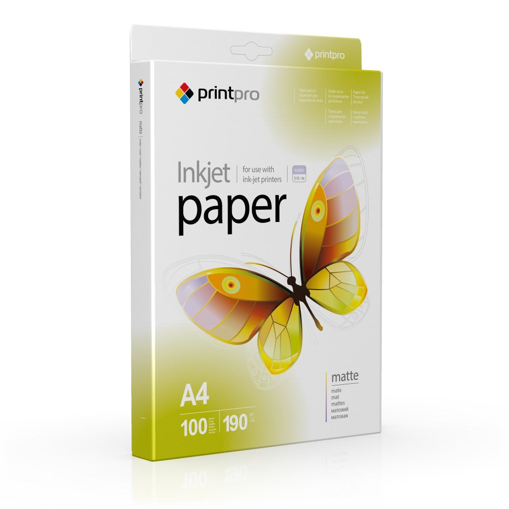 ColorWay PrintPro Photo Paper, 100 sheets | Matte | 190 g/m² | A4