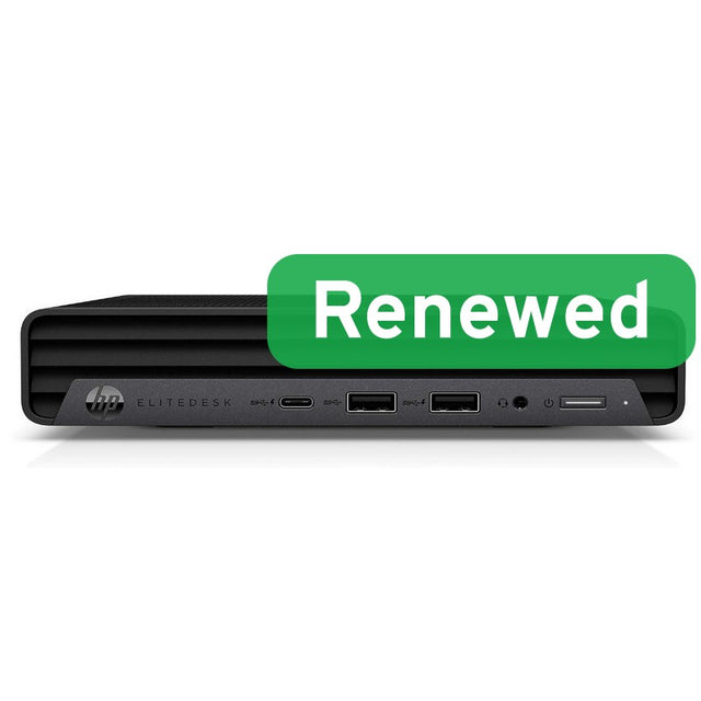 HP Renewed Grade B | EliteDesk 800 G6 | Intel Core i5 | i5-10500T | 8 GB | SSD | 256 GB | Intel UHD Graphics 630 | Wi-Fi | Windows 11 Pro
