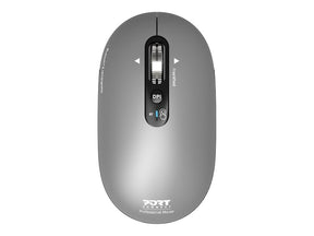 PORT CONNECT Mouse | PURE MAC | Wireless | Bluetooth | Gris clair