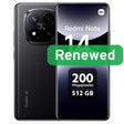 Xiaomi Renewed | Grade A | Redmi Note 14 Pro+ | 256 GB | Midnight Black | 5G | O | Xiaomi Renewed