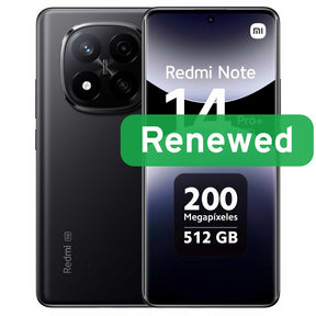 Xiaomi Renewed | Grade A | Redmi Note 14 Pro+ | 256 GB | Midnight Black | 5G | O | Xiaomi Renewed