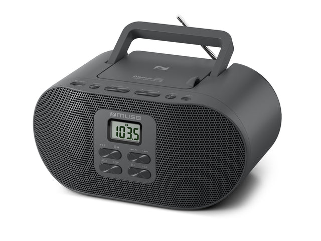 Muse M-33 BT | Portable Radio CD/MP3 Player with Bluetooth and USB Port | AUX in