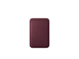 APPLE iPhone FineWoven Wallet with MagSafe - Burgundy | Apple