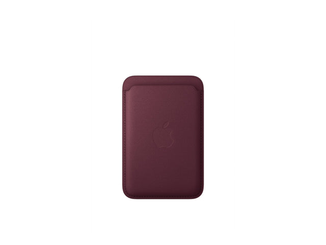 APPLE iPhone FineWoven Wallet with MagSafe - Burgundy | Apple