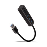 AXAGON SuperSpeed USB-A Hub and Card Reader | HMA-CR3A