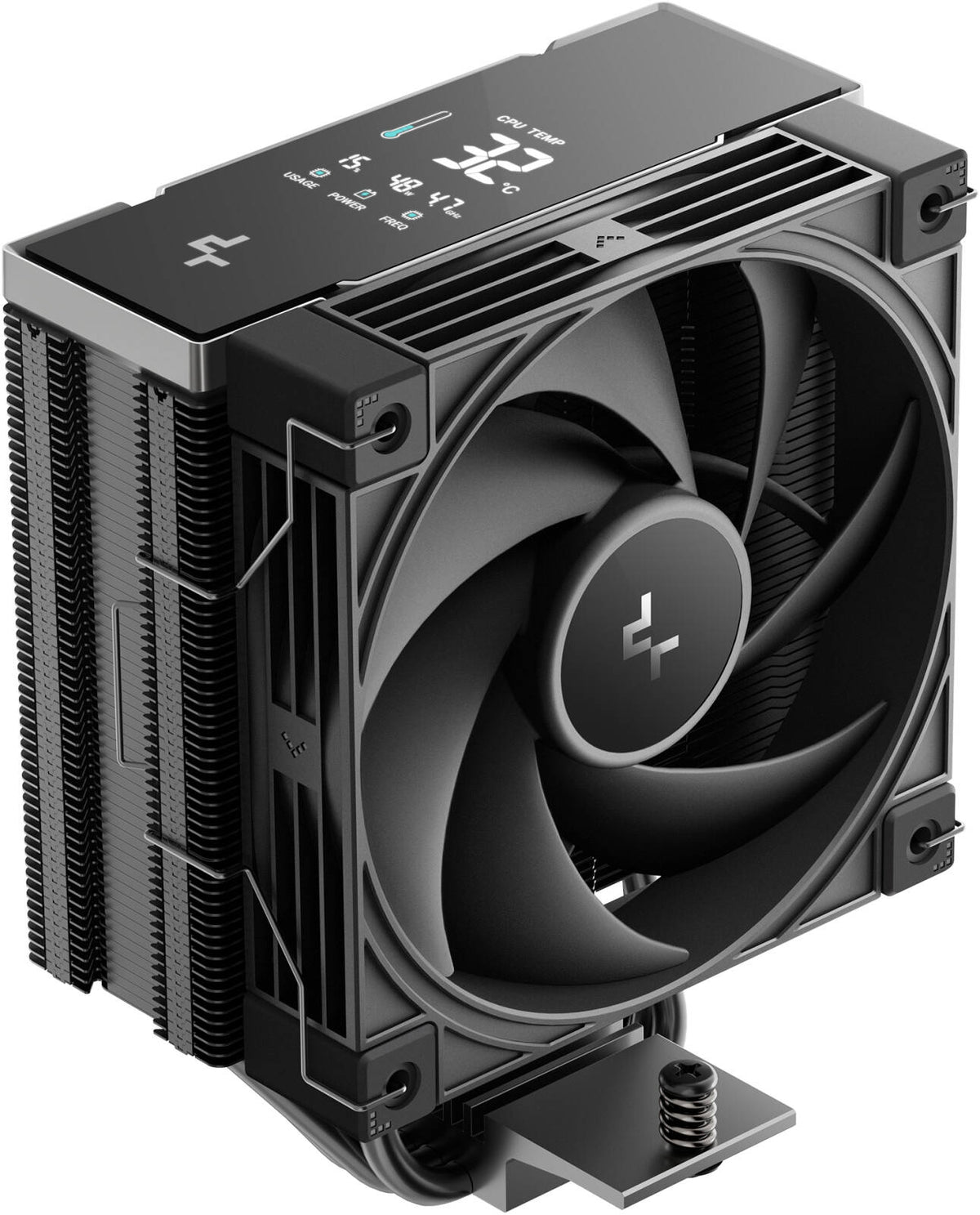Deepcool CPU Air Cooler | AK400 G2 DIGITAL NYX | Black | Intel, AMD