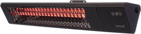 SUNRED | Heater | PRO25W-SMART, Triangle Dark Smart Wall | Infrared | 2500 W | Black | IP55