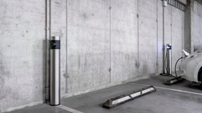 In balance Grid | Charging Station 2x22kW, Socket, 4G (LTE), RFID | PC1-U-R