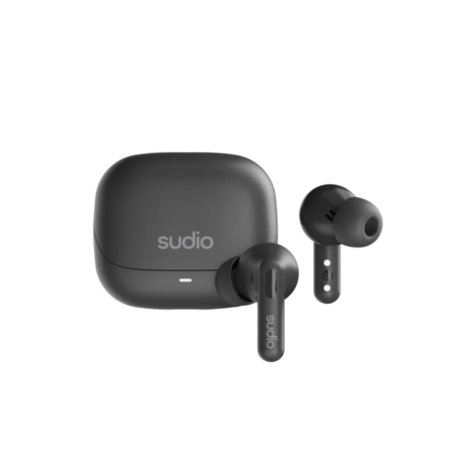 Sudio Earbuds | C8 | Bluetooth | Microphone | Black | Noise canceling | Noise reduction