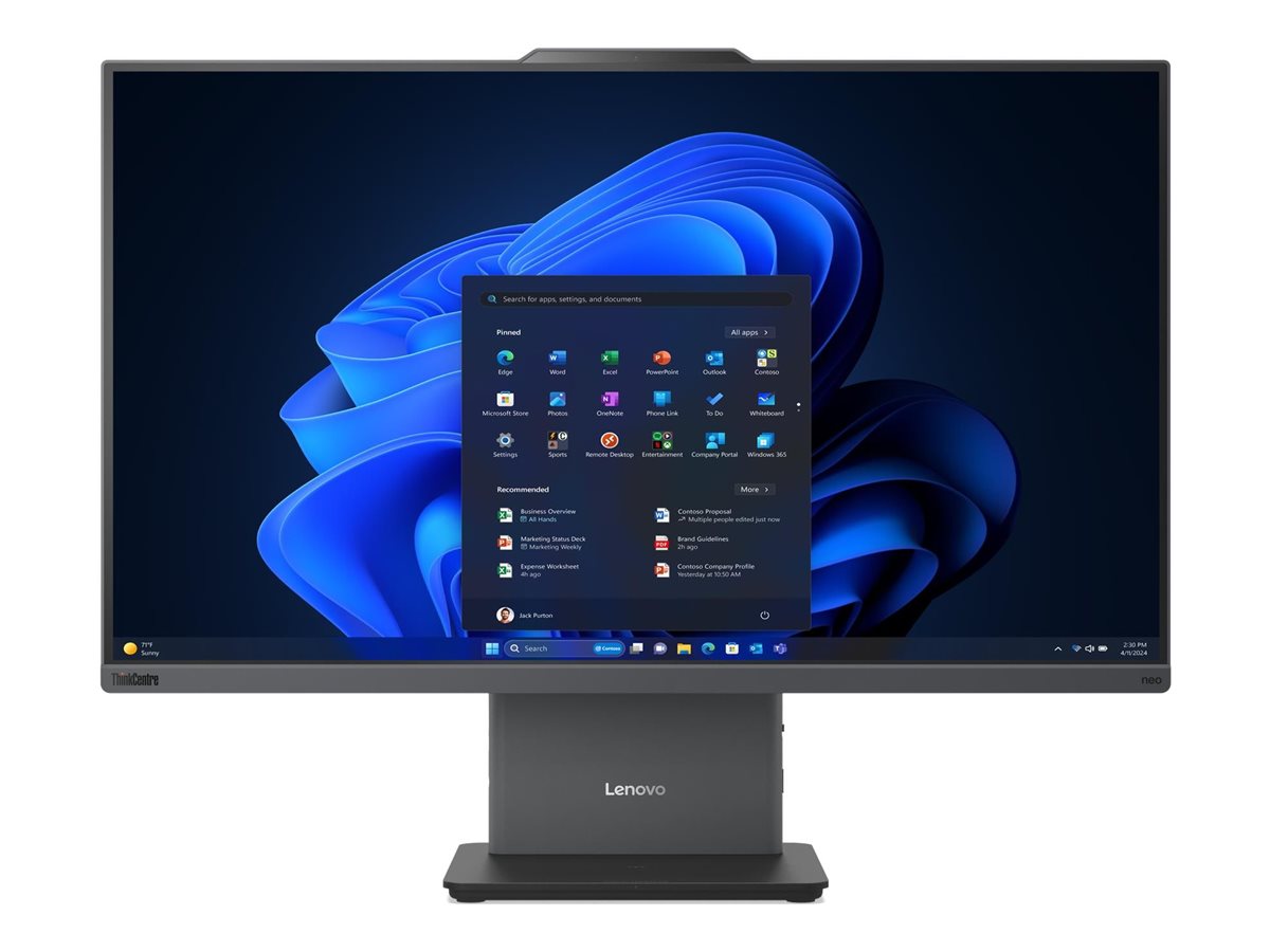 Lenovo ThinkCentre | neo 50a 24 G6 LNL | Touchscreen | Desktop | AIO | 23.8 " | FHD | Intel Core Ultra 5 | 226V | Internal memory 16 GB | Soldered LPDDR5X | 512 GB | Intel Arc Graphics 130V | Keyboard language English | Windows 11 Pro | Warranty 36 month(