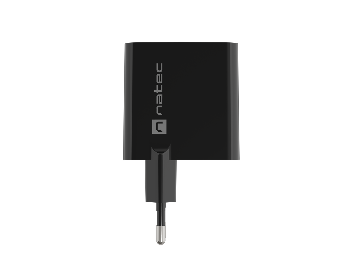 Natec Ribera USB Charger, 1x USB-A, 1x USB-C, 45 W | NUC-2143