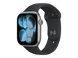 Apple Watch Series 11 GPS + Cellular 46mm Space Grey Aluminium Case with Black Sport Band - M/L | Apple