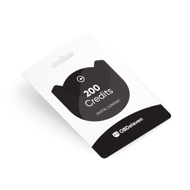 OBDeleven 200 Credits Card