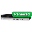HP Renewed Grade A | ProDesk 600 G5 DM | Intel Core i3 | i3-9100T | 8 GB | NVMe | 128 GB | Intel UHD Graphics 630 | Wi-Fi | Windows 11 Home