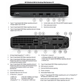 HP Renewed Grade B | EliteDesk 800 G6 | Intel Core i5 | i5-10500T | 8 GB | SSD | 256 GB | Intel UHD Graphics 630 | Wi-Fi | Windows 11 Pro