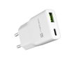 Natec Ribera USB Charger Gan Slim USB 1X USB-A + 1X USB-C 20W | NUC-2376