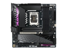 Gigabyte B860M AORUS ELITE WIFI6E | Processor family Intel | Processor socket LGA1851 | DDR5 | Supported hard disk drive interfaces SATA, M.2 | Number of SATA connectors 4