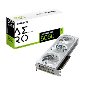 Gigabyte GeForce RTX 5060 AERO OC 8G | NVIDIA | 8 GB | GeForce RTX 5060 | GDDR7 | HDMI ports quantity 1 | PCI-E 5.0