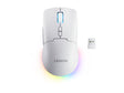 Lenovo RGB Gaming Mouse | Legion M220 | Wireless | 2.4 GHz, Bluetooth, Wired | Glacier White