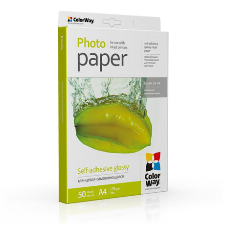 ColorWay Photo Paper, 50 sheets | Glossy | 135 g/m² | A4
