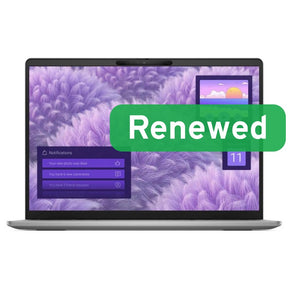 DELL Renewed | Grade A | Inspiron 5441 Grey | 14 | Snapdragon X1P64100 | 16GB | Adreno 8cx Gen4 | 512 GB | UK Backlit | N | Windows 11 Home
