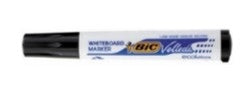 Bic Žymeklis baltai lentai Velleda 1701 1-5 mm, juodas, 1 vnt. 525824