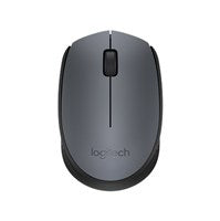 Logitech M170 Belaidė pelė, RF Wireless, 1000 DPI, Grey/Black