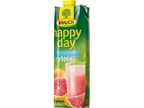 Sultys Happy Day rausvųjų greipfrutų 100 % 1 l