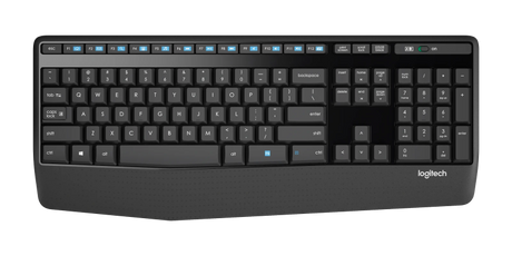 Logitech MK345 Combo Belaidė klaviatūra + pelė, US, Juoda