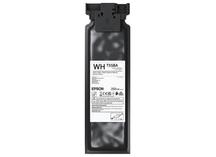Epson UltraChrome DG2 T55BA (C13T55BA00) 250 ml Rašalinė kasetė, Balta