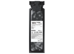 Epson UltraChrome DG2 T55BA (C13T55BA00) 250 ml Rašalinė kasetė, Balta