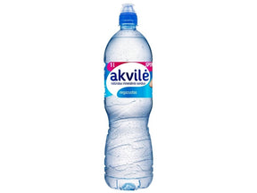 Vanduo Akvilė Sport pet negaz. 1 L (kaina nurodyta su užstatu už tarą)