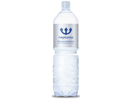 Vanduo Neptūnas pet švelniai gaz. 1,5 L (kaina nurodyta su užstatu už tarą)