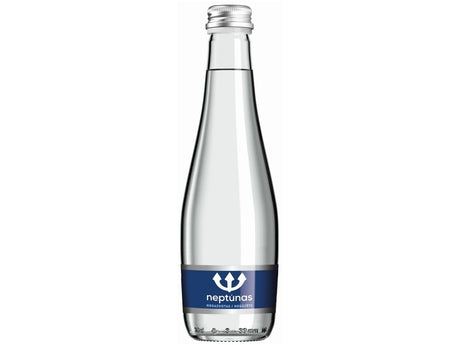 Vanduo Neptūnas stikle negaz. 0,33 L  (kaina nurodyta su užstatu už tarą)