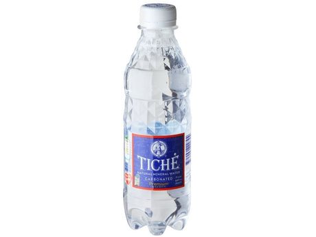 Vanduo Tichė pet gaz. 0,33 L  (kaina nurodyta su užstatu už tarą)