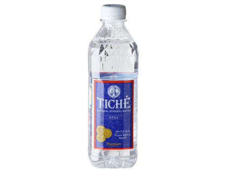 Vanduo Tichė pet negaz. 0,5 L  (kaina nurodyta su užstatu už tarą)