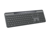 Logitech Signature Slim Solar+ K980 for Business Belaidė klaviatūra, RF+Bluetooth, US Int, Graphite