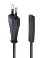 Gembird PC-184/2 Maitinimo Kabelis, EU Power plug, 1.8m, Juoda