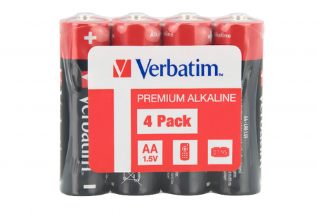 Verbatim 49501 Alkaline baterijos AA LR6 (4 vnt pakuotėje)