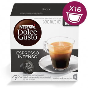 Nescafe Dolce Gusto Espresso Intenso Kava, 16 kapsulių dėžutėje